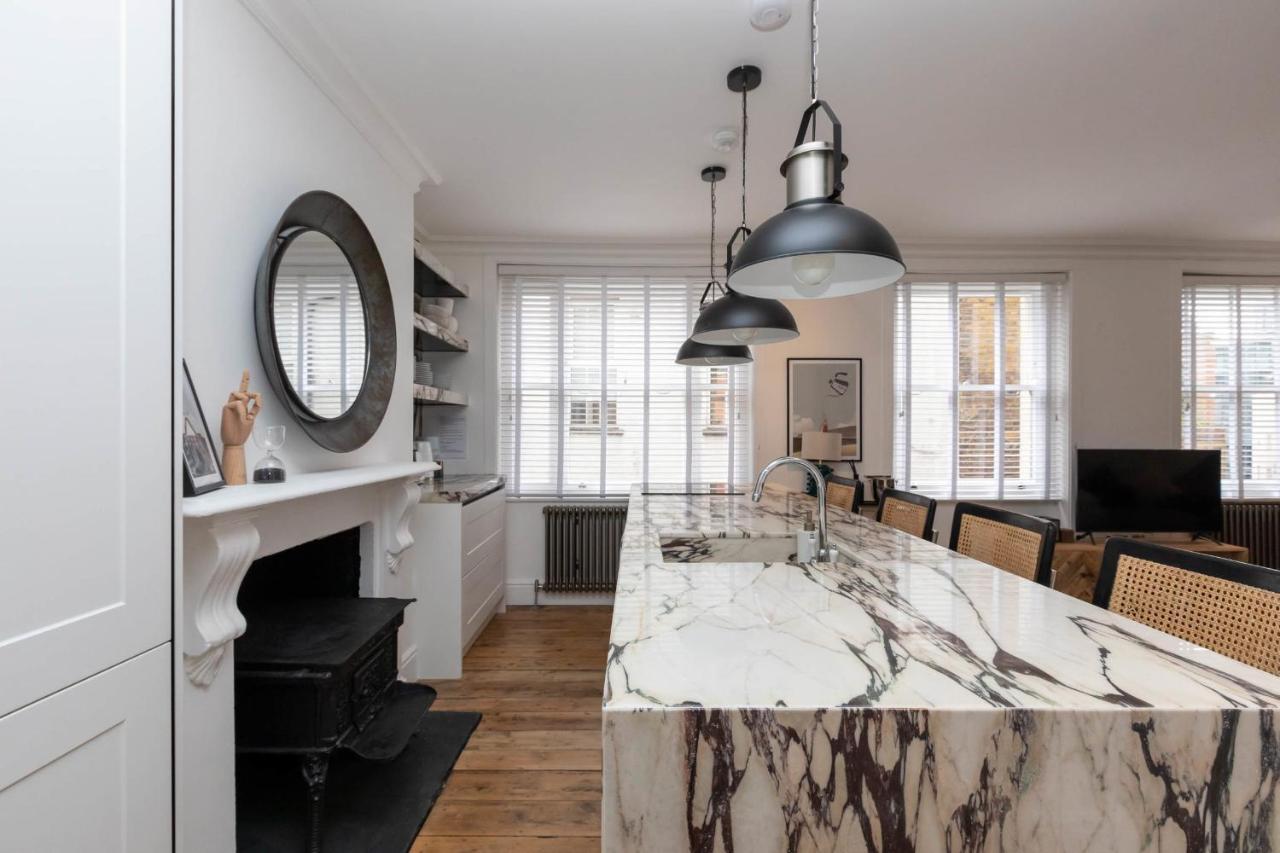 Stylish 2 Bedroom Apartment Near Oxford Street London Luaran gambar