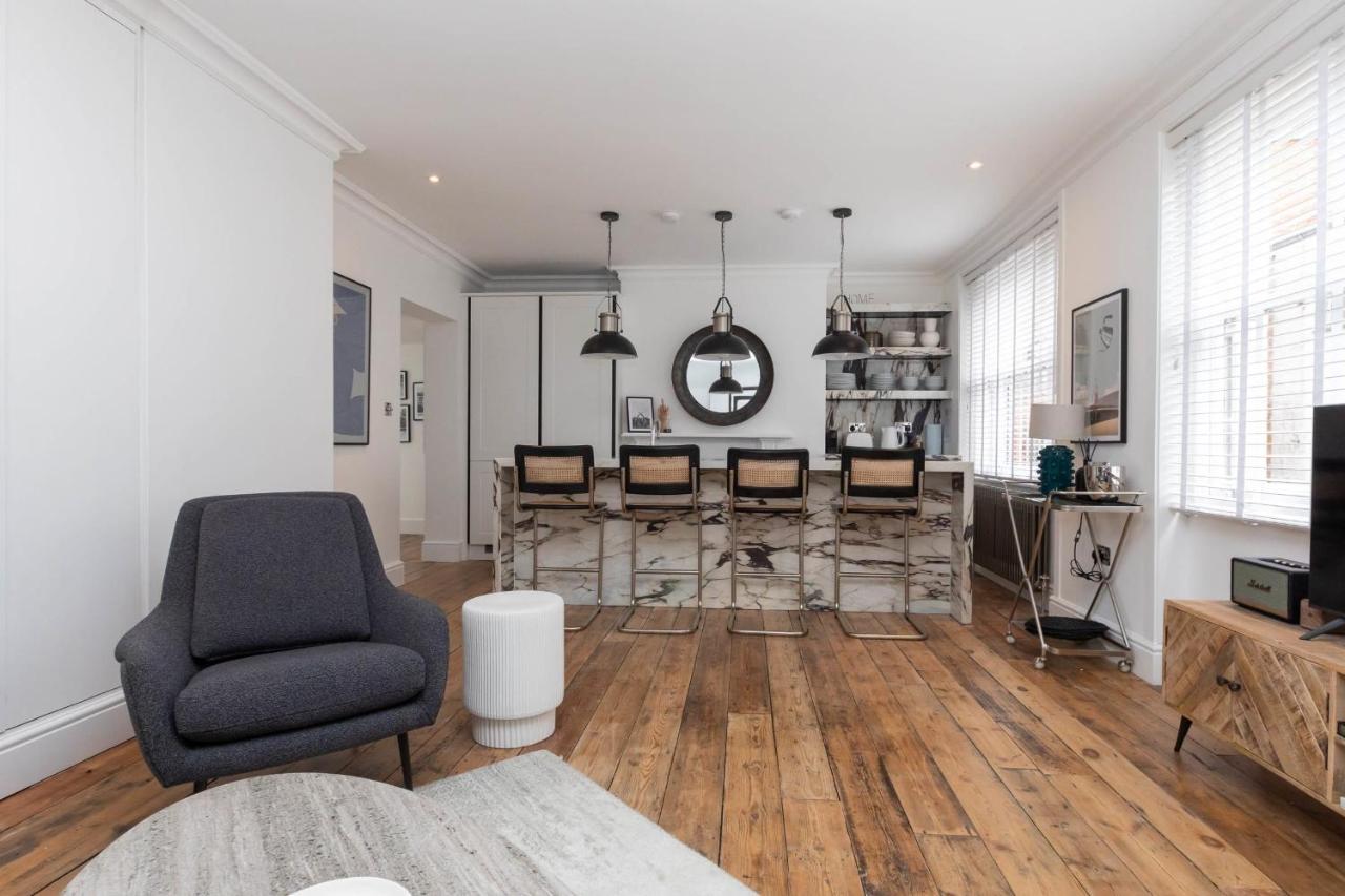 Stylish 2 Bedroom Apartment Near Oxford Street London Luaran gambar