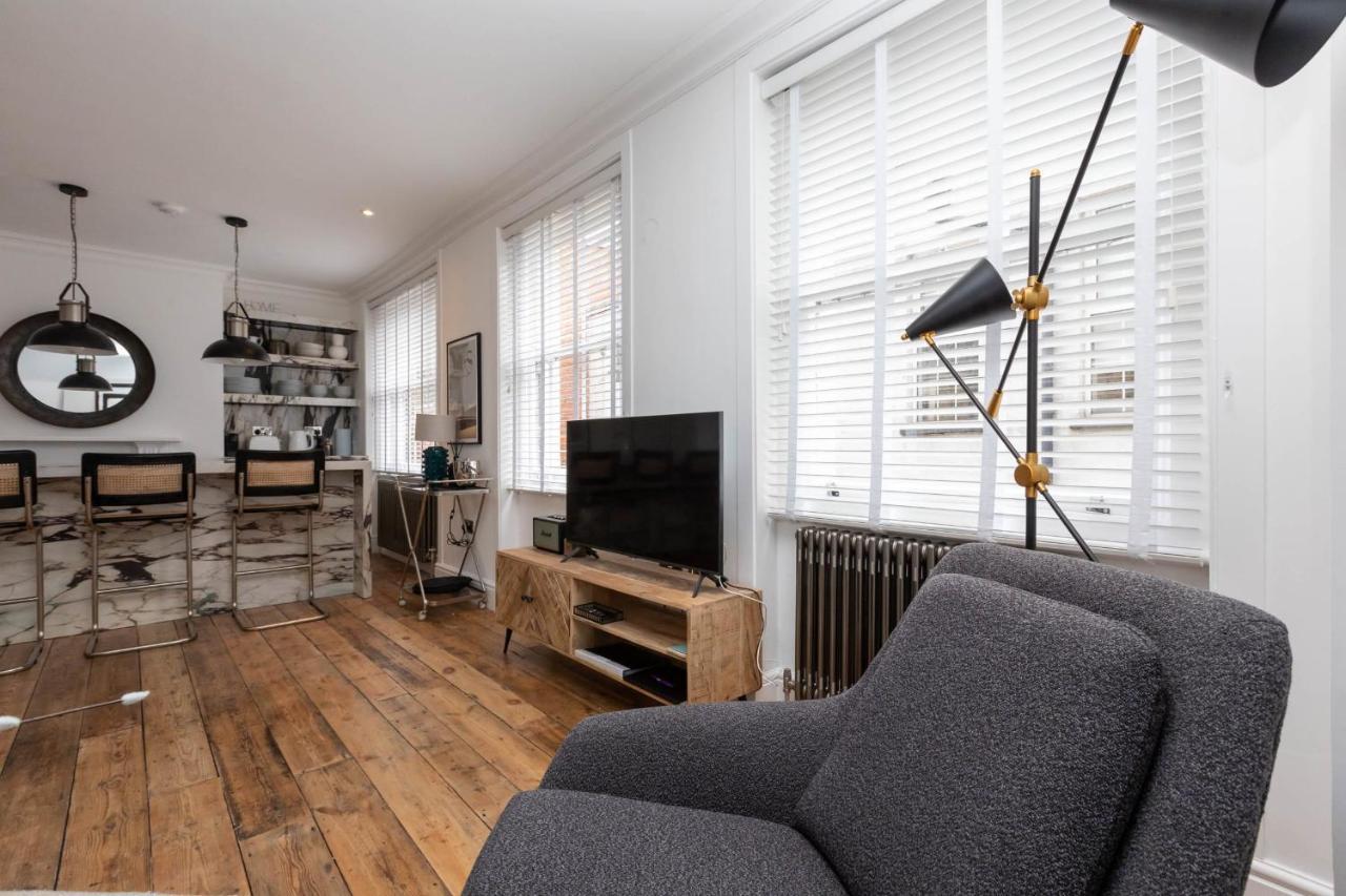 Stylish 2 Bedroom Apartment Near Oxford Street London Luaran gambar